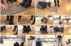 Madame Marissa trample by mistress Extreme hand trampling