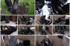 Mistress Courtney mistress foot goddess Clean My Boots boy
