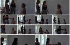 Sadurnus dominatrix face slapping The slaves face slapping. Starring Mistress Olga, Mistress Natasa