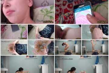 1 July 2023- suppkakiem – Real morning of Alina and her toilet slave