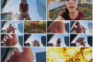 Bratty Foot Girls - Day of The Giantess SFX