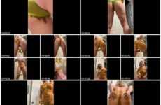 Foxness – I pooped my panties! watch me play with it