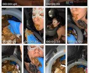 Portapottyqueen – Extreme portapotty adventure highlights only MP4 / FullHD 1080p