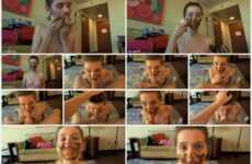 Maria Anjel – Step-Bro Catches me playing with poop POV
