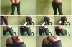 PrettyEbonies – Pretty pooping in leggings MP4 / FullHD 1080p