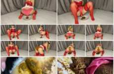 thefartbabes – Xmas Panty Poop MP4 / FullHD 1080p