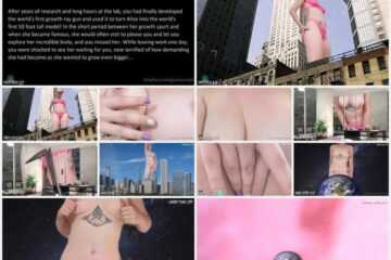 Larger Than Life - Giantess Grows HUGE and Cums With the Whole Earth In Her Pussy