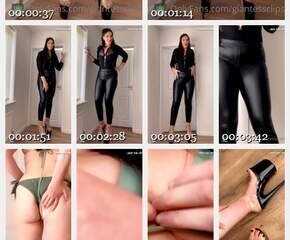 Larger Than Life - Your Giantess Girlfriend Teases You in Platform Heels