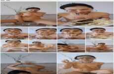 LiliXXXFetish – 50 Min Shit Spagetti Mess, Eating, Smearing Rolling in a Mess
