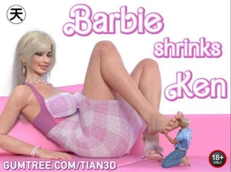 Tian3d - Barbie Shrinks Ken - Preview