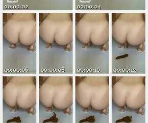 NatashaF - Scatbook Pooping in my Bathtub!