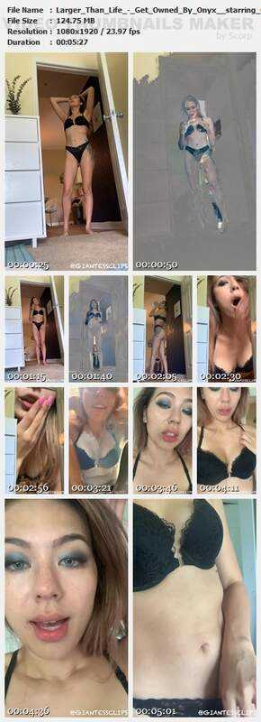 Larger Than Life - Get Owned By Onyx starring Onyx Kim, Larger Than Life - Get Owned By Onyx starring Onyx Kim,