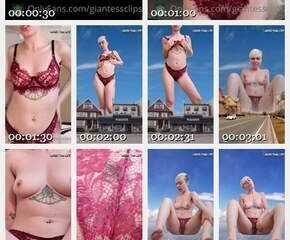 Larger Than Life - Growing Giantess Ruins Your No Nut November starring Alice