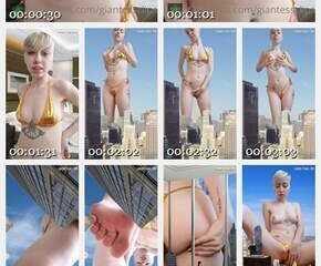 Larger Than Life - Growing Girlfriend is a Goddess starring Alice Faye