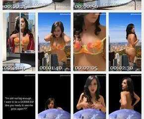 Larger Than Life - Growth Turns Her On Starring Erika