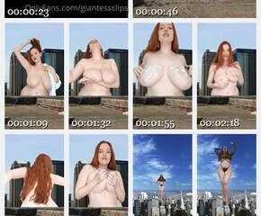 Larger Than Life - The Giantess Model starring Giantess Ginger