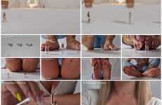 Giantess EditZ - Giantess FootyQueen Tiny Jar Part 1