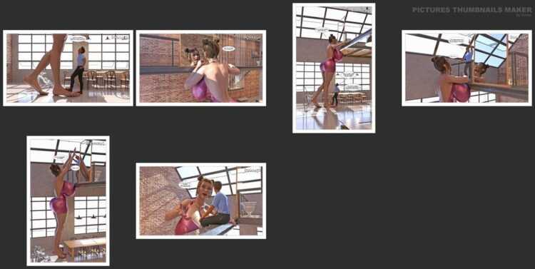 GiantPoser - Kimberly in the loft