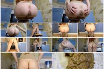 janet – Diarreah Explotion and Cum