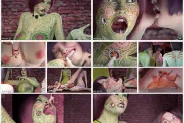 Femaleteeth - The Triplets Jaws Extended
