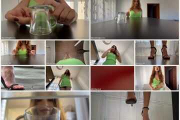 RISE OF THE GIANTESS - miriam trapped tiny man