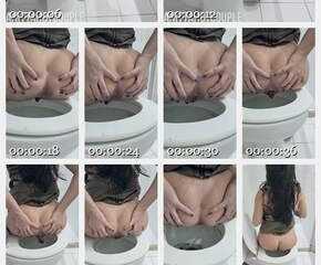 anittahotcouple - Toilet Shorts #3