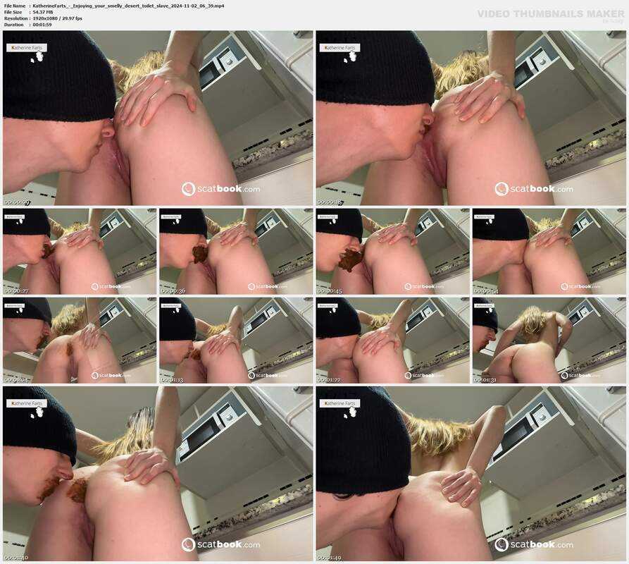 KatherineFarts - Enjoying your smelly desert toilet slave 2024-11-02 06 39
