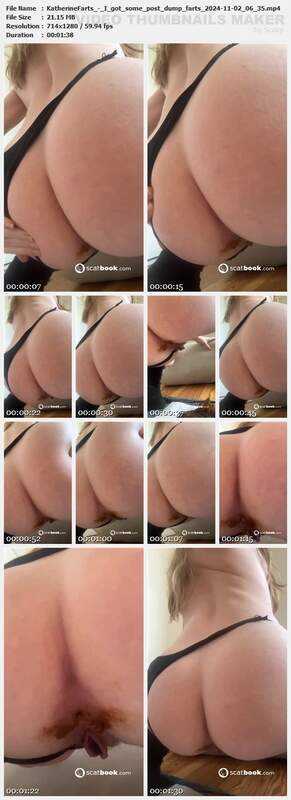 KatherineFarts - I got some post dump farts 2024-11-02 06 35