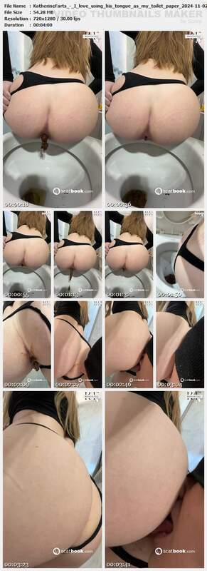 KatherineFarts - I love using his tongue as my toilet paper 2024-11-02 07 21