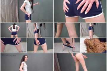 PooAlina - Alina crapped in sports shorts