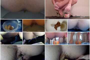 PooAlina - Best compilation pooping from Alina. Only pooping 10 videos. Part 1