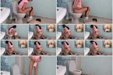 PooAlina - Crazy fart and smelly diarrhea from Alina