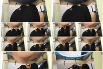PooAlina - Toilet slave licking shitting anus girl with secretions