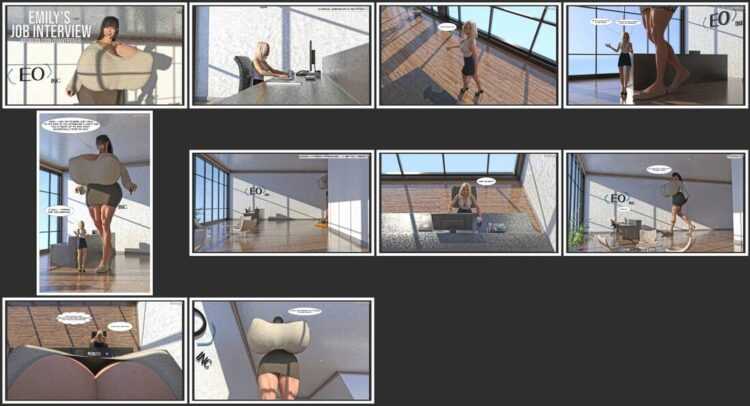 GiantPoser - Emily's Job Interview