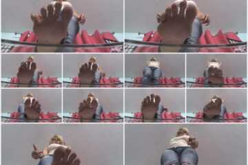 Angel Kissed Feet - Tiny Guy Gets Tormented