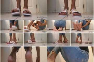Chocolate Foot Goddess - Giantess Runaway Crush SFX