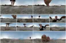 Giantess Loryelle - VR 360 4K Shipwrecked on Giantess Island Downloaded