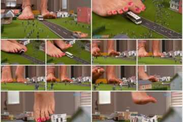 Goddess Kate - Having some fun with a tiny city