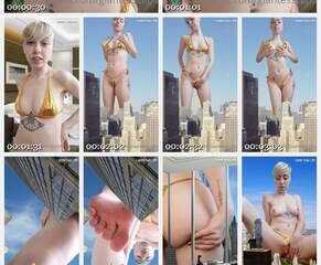 Larger Than Life - Growing Girlfriend is a Goddess starring Alice Faye