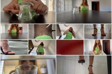 Rise Of The Giantess -Mmiriam Trapped Tiny Man