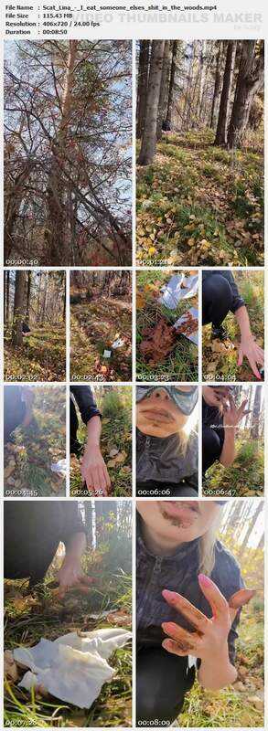 Scat Lina - I eat someone elses shit in the woods