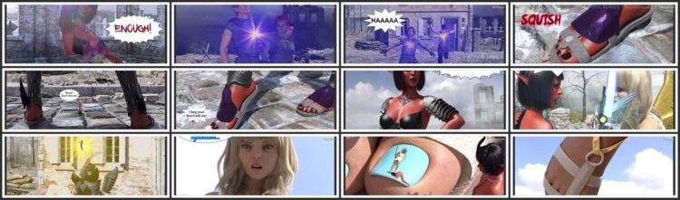 AngryGiantess - Angel and Demon