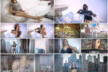 Bratty Foot Girls - Sasha Foxxx The Day Of The Giantess 2