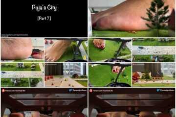 Giantess EditZ - Caramelprofessor Giantess pujas city part 7