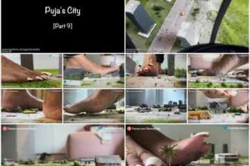 Giantess EditZ - Caramelprofessor Giantess pujas city part 9