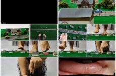 Giantess EditZ - Giantess Footy Queen Footy Queens Destruction Part 3