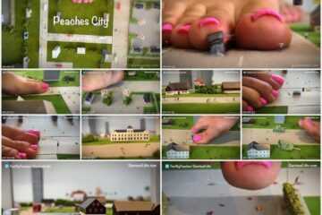 Giantess EditZ - Giantess Peaches City Part 4