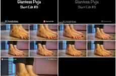 Giantess EditZ - Giantess Puja Shorts Part 8