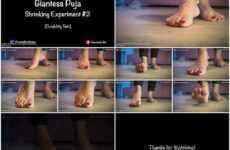 Giantess EditZ - Giantess Puja Shrinking Experiment