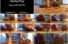 Giantess EditZ - Giantess Puja Slomo Part 3